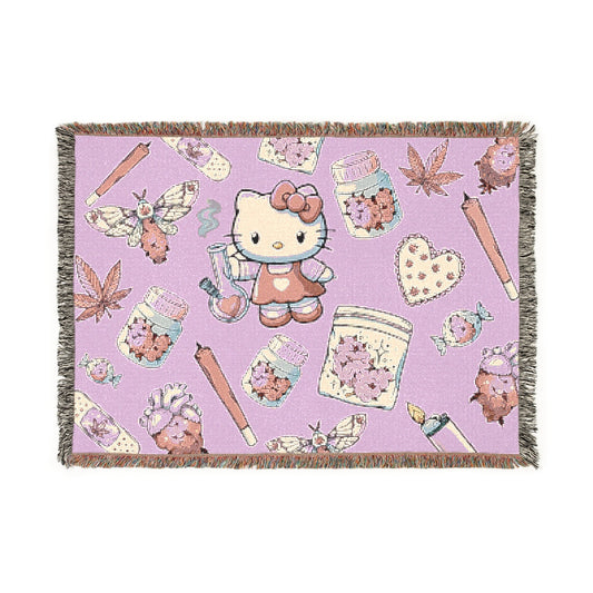 Hello Kitty Decke